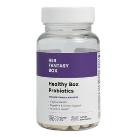 Her Fantasy Box  Caja Saludable  Probióticos Vaginales para Mujeres  Prebióticos  Mezcla Avanzada de Lactobacillus  Equilibrio Hormonal, Alivio del...