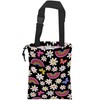Car Trash Bag Daisy Rainbow Butterfly Car Garbage Bag Hanging