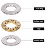 10pcs F8-16M Thrust Ball Bearings, Miniature Plane Axial Ball Bearing