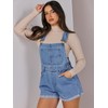 ANRABESS Overalls for Women Summer Casual Loose Fit Adjustable Shorts