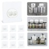 Shower Caddy Adhesive Replacement Stickers Hooks Adhesive Pack of 10