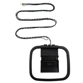 Unbranded/Generic HiFi AM/FM Loop 3-Pin Mini Connector Antenna for Sony Sharp Receivers Home Audio