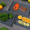 Plastic Cutting Coards for Kitchen, 3-Piece Large Cutting Board Set