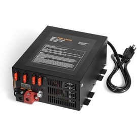 PM4-100LK RV Power Converter - 100 Amp AC to DC Shore Power Converter for Camper, Lithium and AGM Battery Charging Center