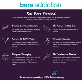 Bare Addiction Everyday Skincare Kit: Day and Night Moisturiser, Rapid Action Spot Cream, Anti Blemish Boost Serum and Daily Foaming Gel Cleanser