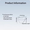 UPF 50+ Sun Protection Face Mask for Women Ice Silk