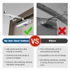 Ougourim Door Closers Commercial Heavy Duty Automatic Door Closer Residential