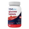 TRUEplus® Glucose Tablets, Strawberry Flavor - 50ct Bottle