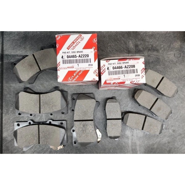 Toyota FOR 2007-2021 Toyota Tundra Front&Rear Brake Pads Set OEM