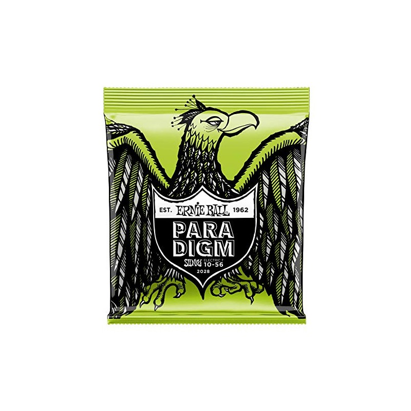12 PACK Ernie Ball 2028 Paradigm Electric Guitar Strings, Regular