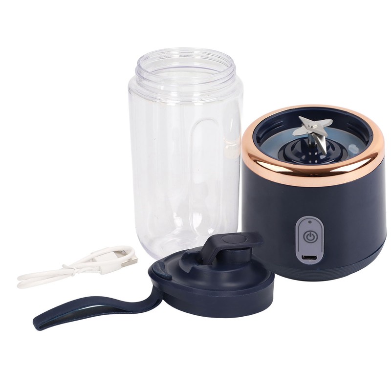 Portable Blender 400ml 6 Blades 22000rpm 1500mAh Food Grade PCTG