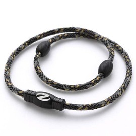 Zaoral(ザオラル) リカバリーネックレス ブラック/ブラック S