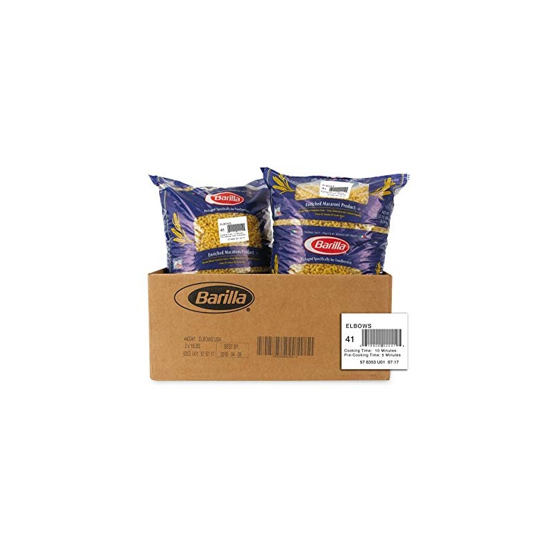 Barilla, Elbows, 160 oz. (2 Count)