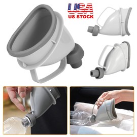 iMountek Portable Potty Pee Funnel Men Women Emergency Urinal Device Outdoor Toilet