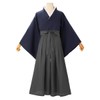 monoii Samurai Cosplay Kimono Costume Kimono Hakama Costume, Samurai Kenshin