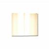 Sellstrom Gold Plate Polycarbonate Passive Welding Filter Plate, 2"x4.25", Shade