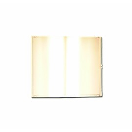 Sellstrom Gold Plate Polycarbonate Passive Welding Filter Plate, 2"x4.25", Shade 12 IR, S18512