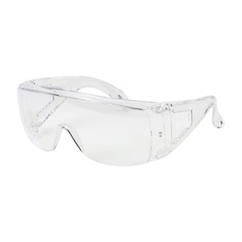 TIMCO Overspecs Safety Glasses - Side vented to reduce mist build-up and the curved arms give increased comfort - Clear