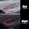 TOMALL 2 Pair Headlight Sidemarker Side Rear View Mirror Vinyl
