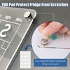 3 Pack Acrylic Magnetic Calendar for Fridge, Magnetic Calendar Dry
