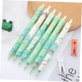 FUNOMOCYA 15pcs Cute Dinosaur Gel Ink Pens Office and School Supplies Smooth Writing Retractable Stationery for Students and Creative