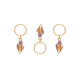 Red by Kiss Premium Luxury Braid Charms, Hair Decorative Accessories for Braids & Locs, Gold Silver Shiny, Lightweight & Durable (Luxury)