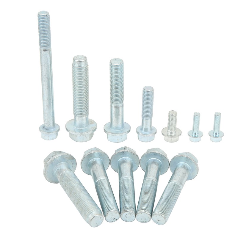 12PCS Transmission Bolt Kit Complete Metal Replacement for Acura B16