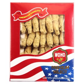 WOHO #132.4 American Ginseng Half Short Medium 4oz Box