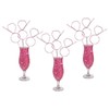 Pink Diamond Ring Silly Straws Bulk 48 Pc