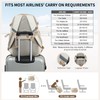 SUIKIHUM Carry on Travel Backpack, Flight Approved Personal Item Bag