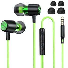 2024 Earphones, Wired Earphones, 0.1 inch (3.5 mm) Jack, HIFI Sound Quality, Volume Adjustment, Deep Bass, Noise Canceling, Microphone Included, Calls, High Resolution, Clear Calls, Volume Control,