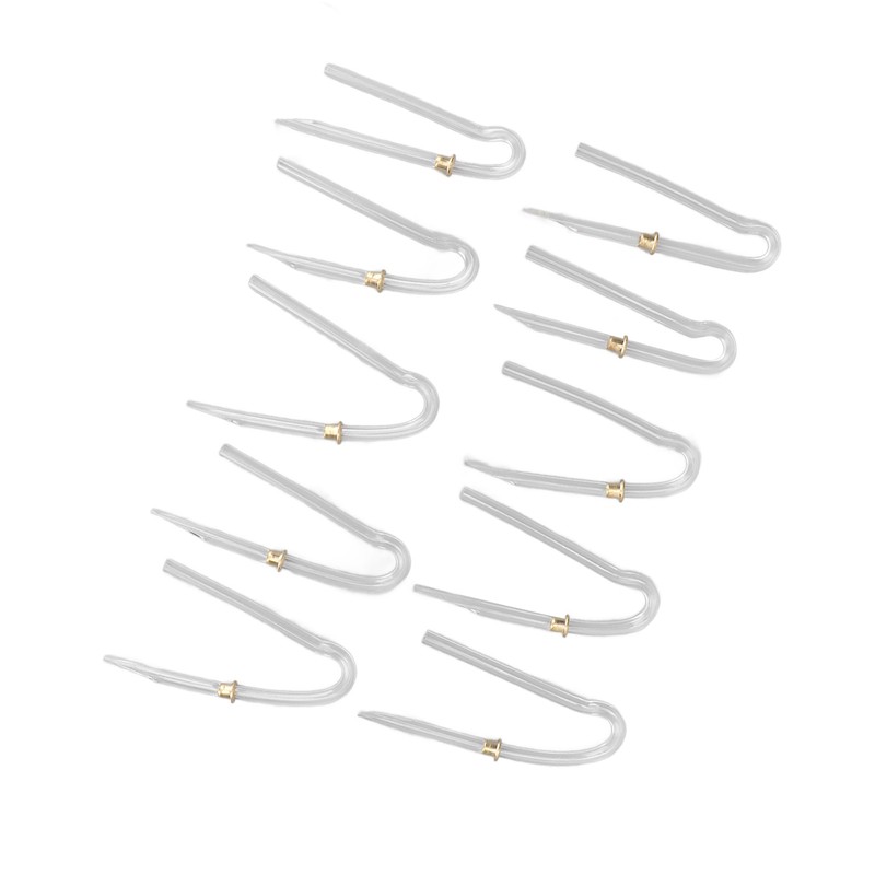 10pcs Preformed Earmold Hearing Aid Tubes Professional BTE Hearing Aid