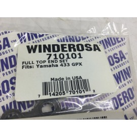 Winderosa Yamaha Yamaha GPX 433 440 1974 1975 Winderosa Full Top End Gasket Set Kit 710101