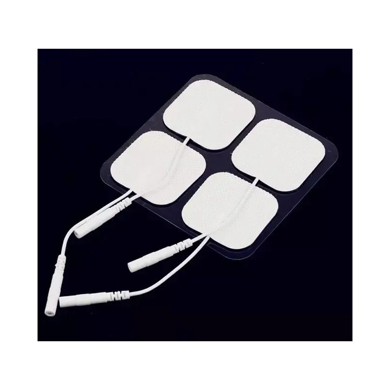 10 Electrodos Para Electroestimulador Tens De 5x5cm Alta Duración