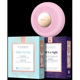 FOREO UFO 3 Mini Pearl Pink & Masks Bundle