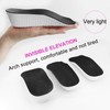 3 Pairs Height Increase Insoles, Heel Lifts for Shoes, Heel