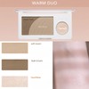 PORTRE Shade & Shine Duo 11.8g, Color:01 Warm Duo