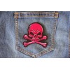 Ivamis Pink Skull Patch - 3x3 inch - P6358