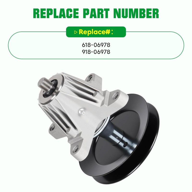 Youxmoto 918-06978 Deck Spindle Assembly 618-06978 Fit for 54" MTD/Cub