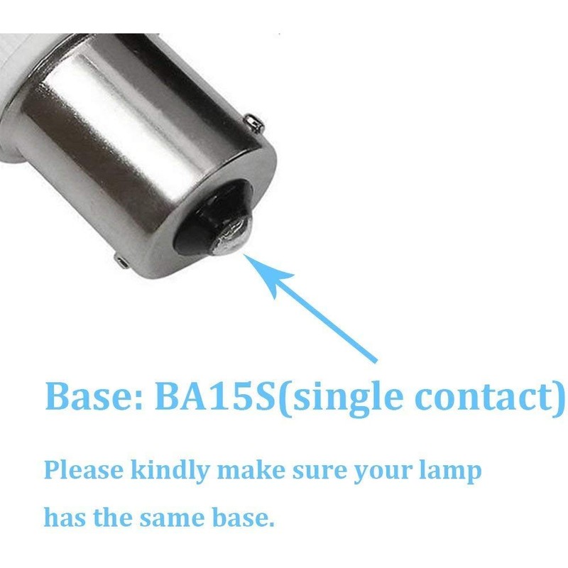 Makergroup 1156 1141 LED Light Bulbs, Weatherproof BA15S S8 SC