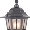 VAXCEL York Textured Pewter Motion Sensor Dusk to Dawn Traditional