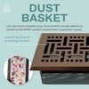 Home Intuition Basketweave 4x10 Inch Decorative Floor Register Vent with