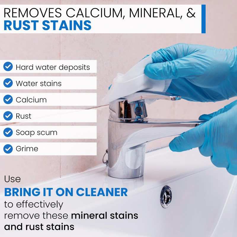 BRING IT ON! CLEANER Hard Water Stain Remover - Soap