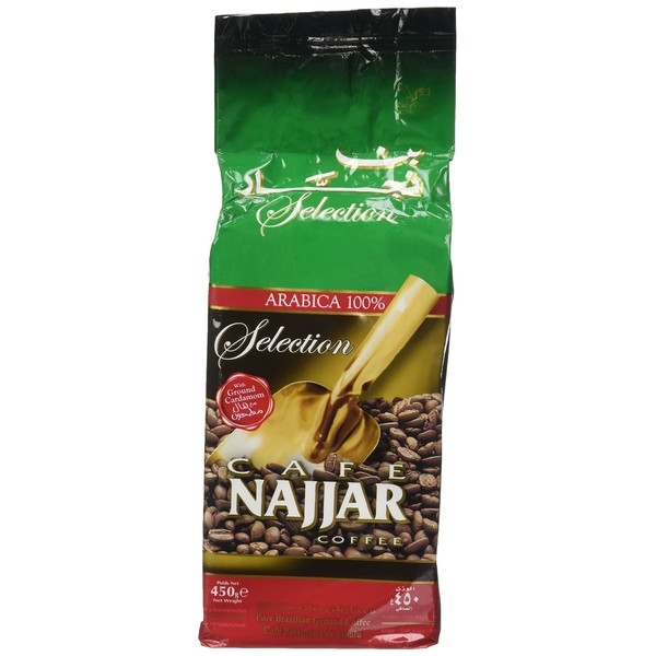 Cafe Najjar Classic with Cardamom Turkish-style ground coffee 450g (1 lbs) (Lebanon)