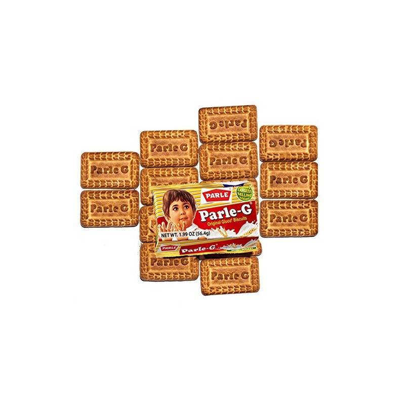 Parle-G Biscuits, 56.4 g - (12 PACK) Original Gluco Biscuit