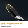 Unbranded 10Pcs Carbide Tungsten Drill Bit Set for Ceramic Tile