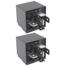 OTOTEC 2PCS 12V Automotive 5 Pin Relay 04727370AA Aluminum Alloy Compatible with Chrysler Compatible with Dodge