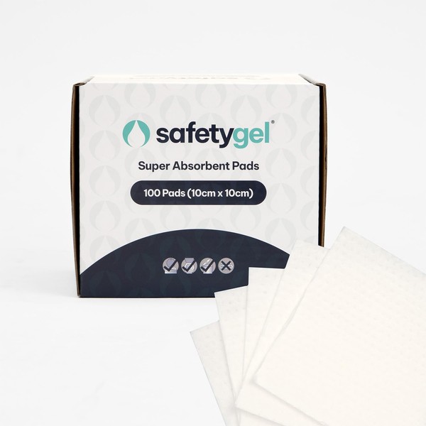 Datesand Group SafetyGel GelPad 10cm x 10cm 100 per Box