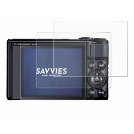 Savvies 6 Pack Screen Protector compatible with Canon PowerShot SX740 HS Lite Protection Film Clear