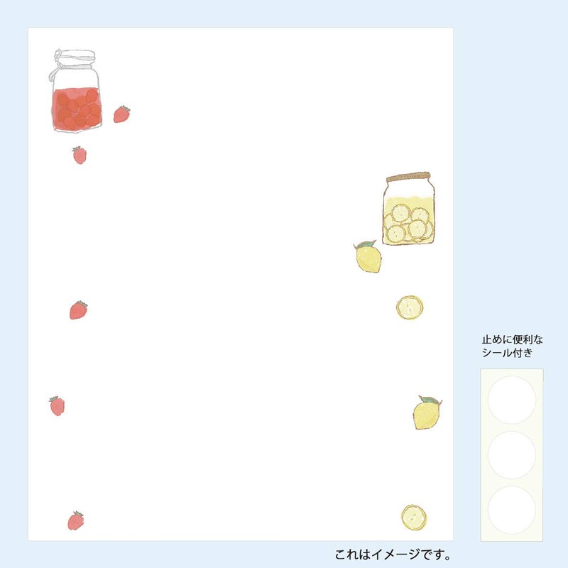 Kamiiso Japanese-made Washi Paper Kaishi Otome Kaishi Paper 3-piece (FruitSyrup・Fork&Spoon・Coffee)